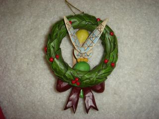 EUC Jim Shore Tinkerbell Ornaments Set of 3 3