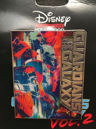 Disney Pin Dsf Dssh Marvel Guardians Of The Galaxy Cast Rocket Groot Le 300