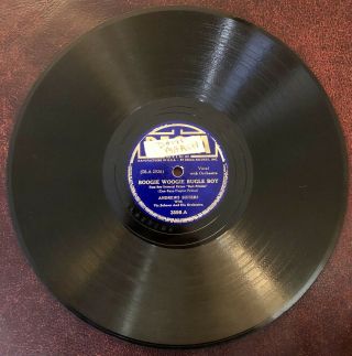 78 Rpm Decca 3598 Andrews Sisters Boogie Woogie Bugle Boy / Bounce Me Brother