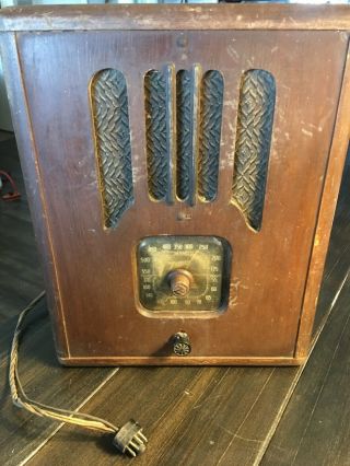 1938 Zenith 4f227 Farm Table Radio