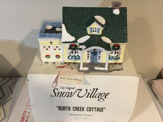 Department 56 - Snow Village - Christmas - North Creek Cottage -