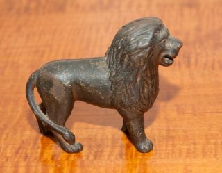 Antique Cast Iron Still Penny Bank,  Ac Williams Lion Circa : 1905 - 1931
