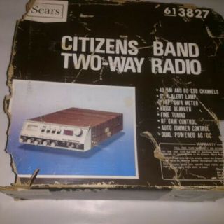 Sears Cb Radio Model 613827