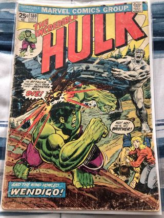 Incredible Hulk 180 Wolverine Marvel Value Stamp Intact