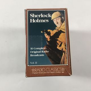 Sherlock Holmes 16 Complete Radio Broadcast Cassette Tapes
