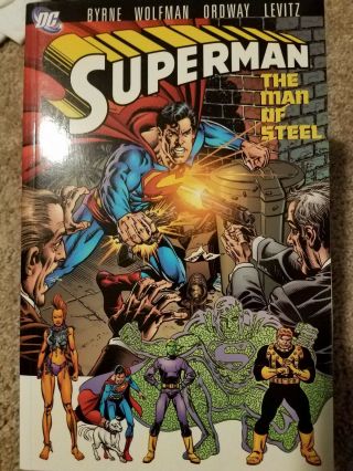 Superman Man Of Steel Tpb Vol 4 Byrne