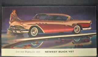1957 Buick Brochure Roadmaster Century Special Wagon 57