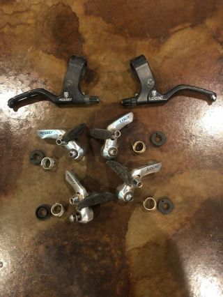 Vintage Mtb Ritchey Logic Cantilever Brakes Set F&r & Ritchey Levers Mountain