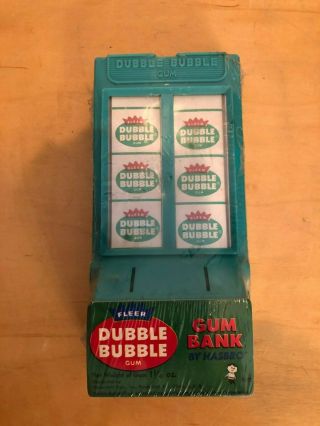 Hard To Find N.  O.  S.  Fleer Bubble Gum Machine And Bank Old