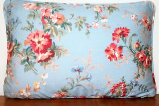 Ralph Lauren Yvette Floral Down Decorative Throw Pillow Vintage