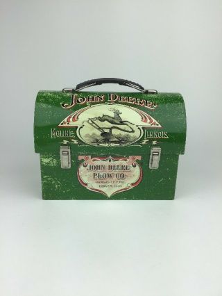 John Deere Workman Licensed Tin Lunchbox Pre - Owned In