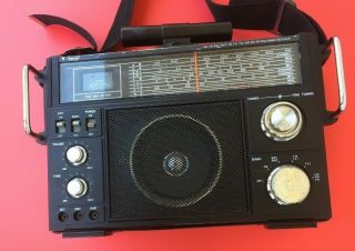Vintage Multi - Band Radio Rhapsody Direction Finder Transistor Radio Ry - 610
