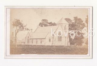 Droitwich,  St Nicholas Church - Cdv C.  1870s Photograph - By Webb & Son