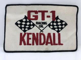 Vintage 1960’s Muscle Car Collectible Kendall Gt - 1 Racing Oil Advertising Patch