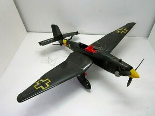 Vintage Cox Thimble Drome Stuka Control Line Gas Powered Airplane Toy