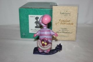 Walt Disney Classics Wdcc Alice In Wonderland Cheshire Cat Twas Brillig Figurine