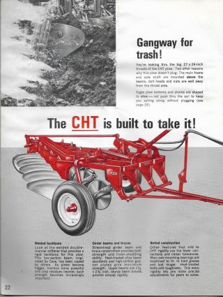 Case Moldboard Plows Wheel type/semi - mounted/mounted Sales Brochure 28 pages 3