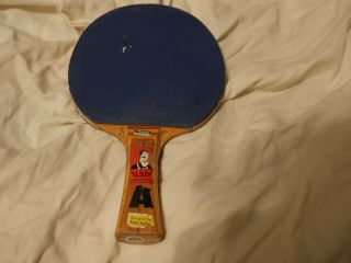 Stiga Vintage Swedish Paddle Hans AlsÉr Table Tennis Racket,  Hans Alser
