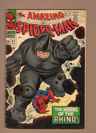 The Spider - Man 41 (marvel 1966) Vg