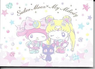 Sanrio My Melody Sailor Moon Notepad