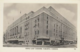 Rp: Toronto,  Ontario,  Canada 1930s ; Maple Leaf Gardens