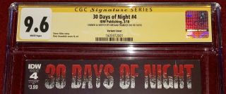 CGC SS 30 Days of Night 4 SIGNED,  SKETCH by MEGAN FRANICH 3