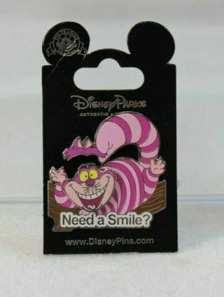 Disney Parks Cast Exclusive Pin Need A Smile Alice In Wonderland Cheshire Cat