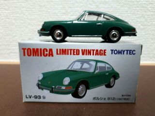 Rare Tomytec Tomica Limited Vintage Lv - 93b Porsche 912