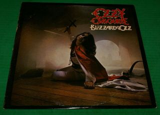 Ozzy Osbourne Blizzard Of Ozz - Jet Records Jz 36812 Lp Us 1981 Lp Vg,  /nm Oop