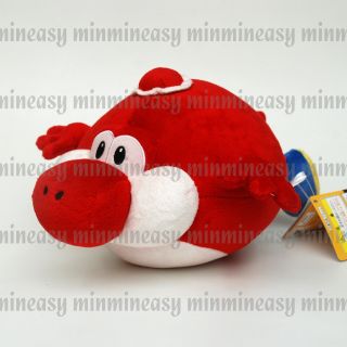 Nintendo Mario Bros Fly Blister Yoshi Soft Stuffed Plush Doll Figure Red