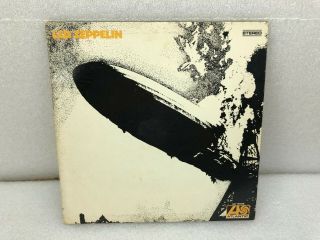 Led Zeppelin Self Titled 1969 Vg,  33 Lp Record Atlantic Vinyl Sd 19126