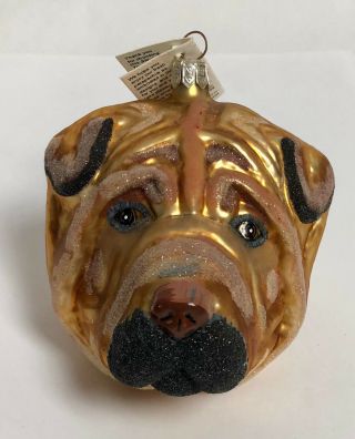 Slavic Treasures Mastiff Dog Ornament