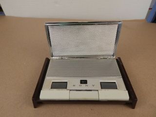 Vintage Sony Unusual Am Transistor Radio Tr - 624