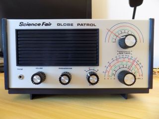 Science Fair Globe Patrol Shortwave Radio,  Radio Shack