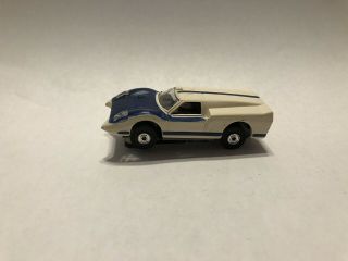Vintage Aurora Thunderjet 500 White Ford J 1430 Flame Thrower HO Slot Car w Box 2