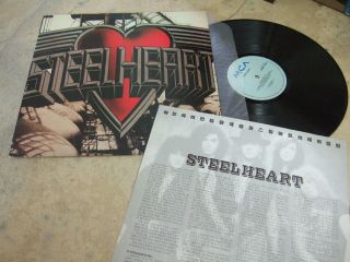 Steelheart 9track S/t 1991 Korea Vinyl Lp 12 " W/insert Ex Mca Bmgml - 4003