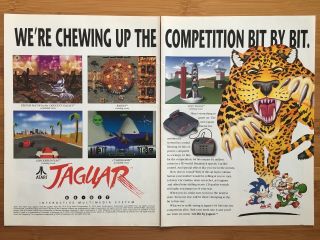 Atari Jaguar System Console 1990 