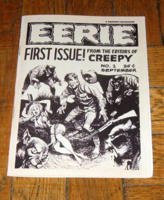 Eerie 1 1965 Warren / Reprint / Bootleg / Counterfeits