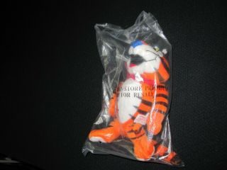 In Package Vintage 1997 8 " Tony The Tiger Plush Toy Kellogs Frosted Flakes
