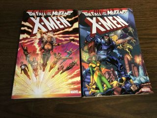 X - Men Fall Of The Mutants Tpb Volume 1 & 2