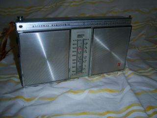 Vintage National Panasonic Model R - 355 3 Band Am Sw Transistor Radio