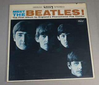 Vintage Meet The Beatles 33 1/3 Rpm Record Album