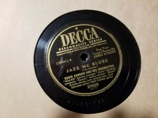 Eddie Condon - 27035 - Jazz Me Blues - Maple Leaf Rag - Decca -