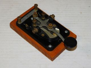 Vintage Lionel J - 38 Wwii Us Army Military Telegraph Key Morse Code Ham Cb Radio