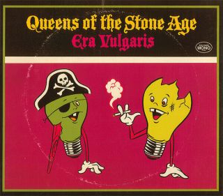 Queens Of The Stone Age ‎ - Era Vulgaris 3 X 10 " Vinyl Lp - Qotsa Record Album