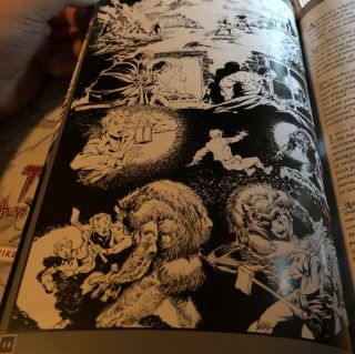 MIKE PLOOG Pen And Ink Art THICKER THAN BLOOD GREAT WEREWOLF Page 2