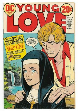 Young Love 104 Vf,  8.  5 - 9.  0 Scarce In Crying Nun Cover Dc Romance