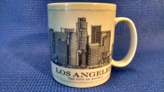 Starbucks Los Angeles,  The City Of Angels Skyline 2006 Architectural City Mug