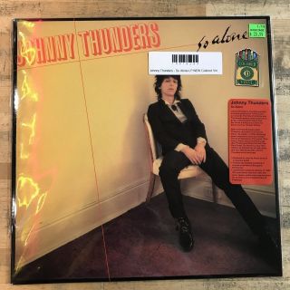 Johnny Thunders - So Alone Lp Colored Vinyl