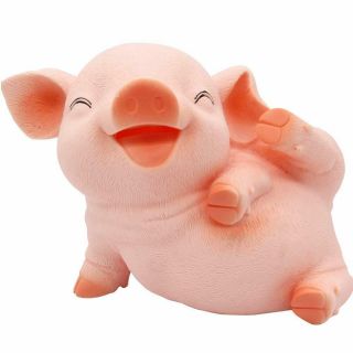 Squint Pig Coin Money Bank,  Shatterproof Piggy Bank For Kids,  Creative Money